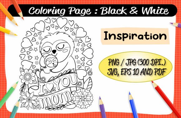 Download Inspiration Coloring Page.(37) - Premium Resources